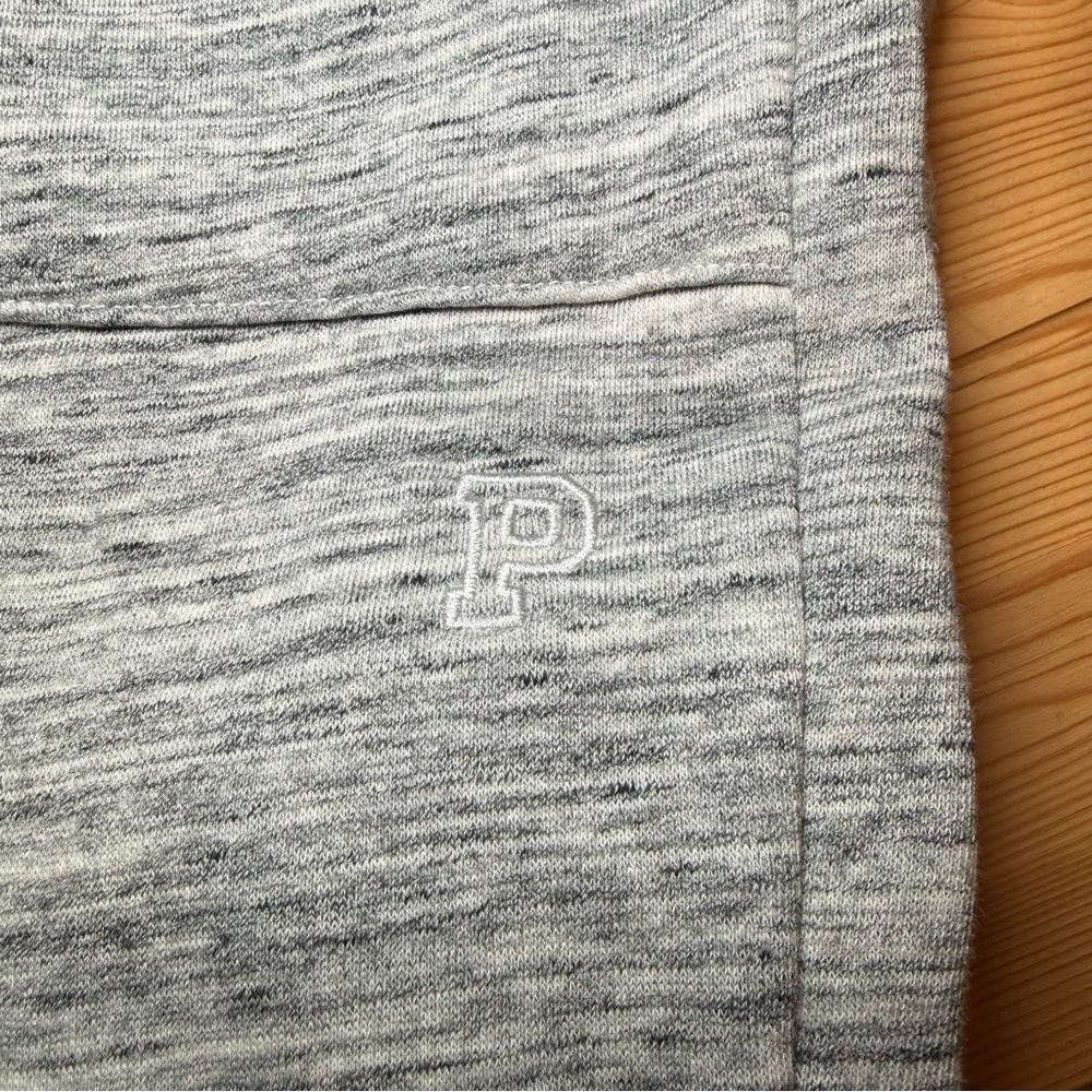 PINK Victoria's Secret Heather Gray Jogger Sweatpants Large - Picture 4 of 5